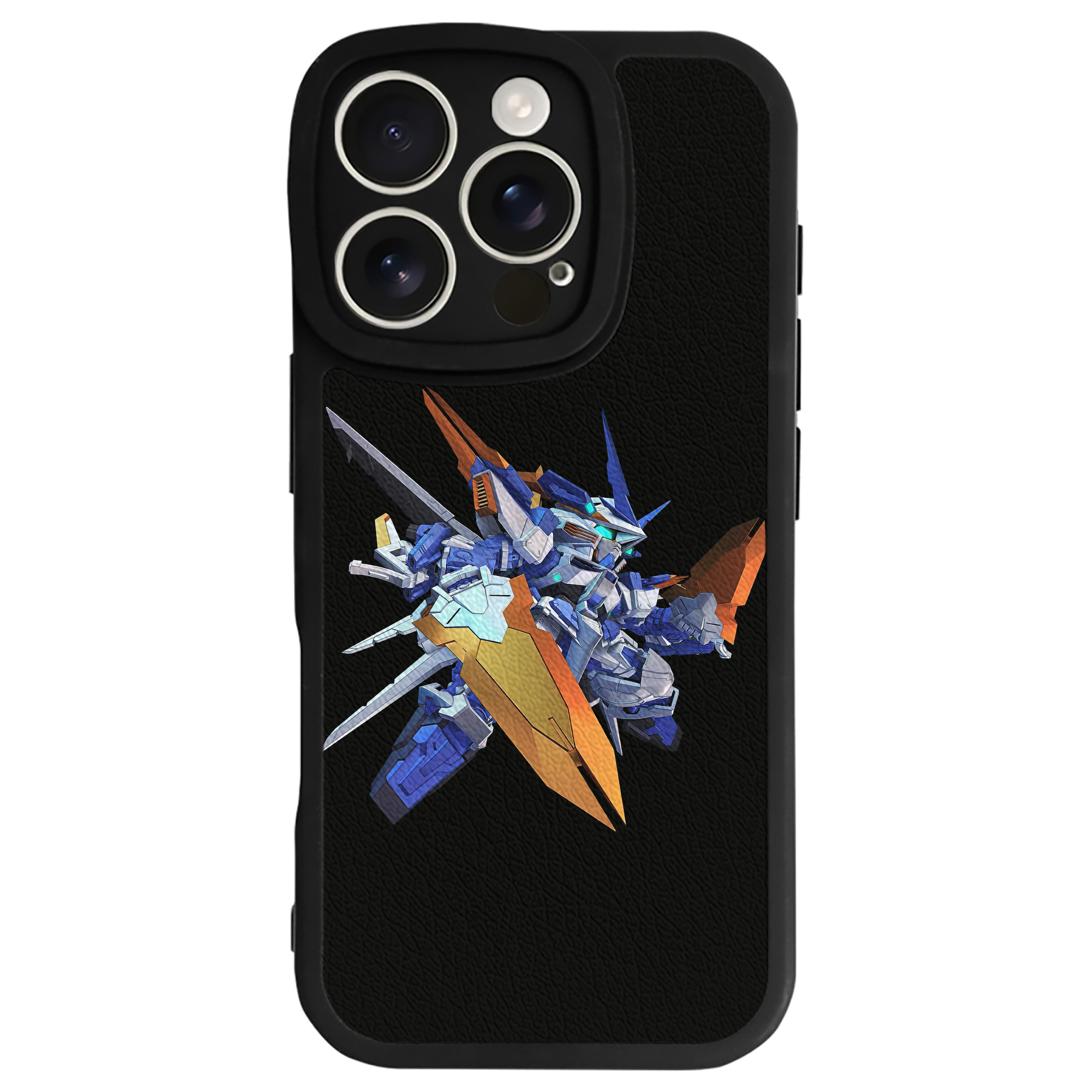 （画像用） 機動戦士ガンダム Mobile Suit Gundam 【iPhone 16シリーズ対応】シリコンスマホケース（レザー調） 材質：シリコン